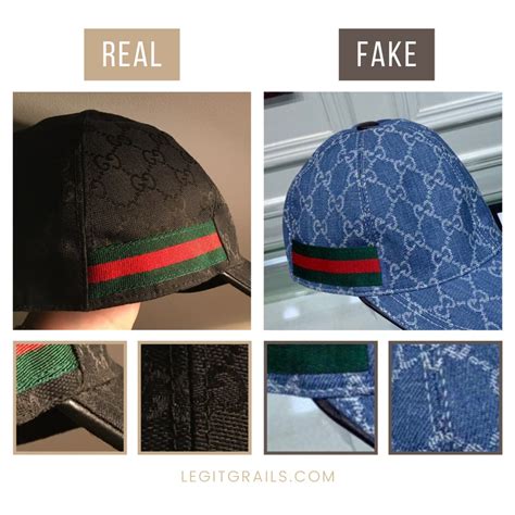 mens gucci cap fake|is my gucci cap real.